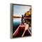 Stupell Industries Pup And Paddles Floating Frame, design by Jared Kreiss